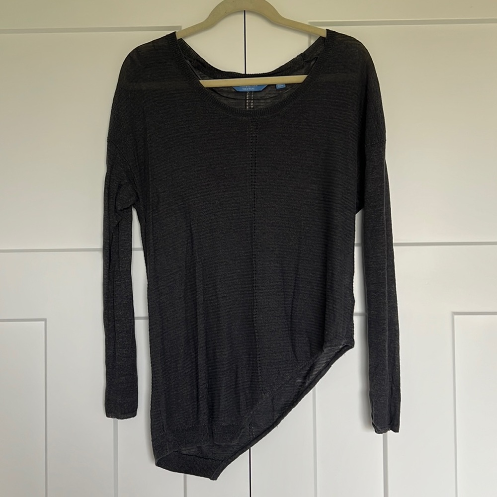 Charcoal gray light weight sweater